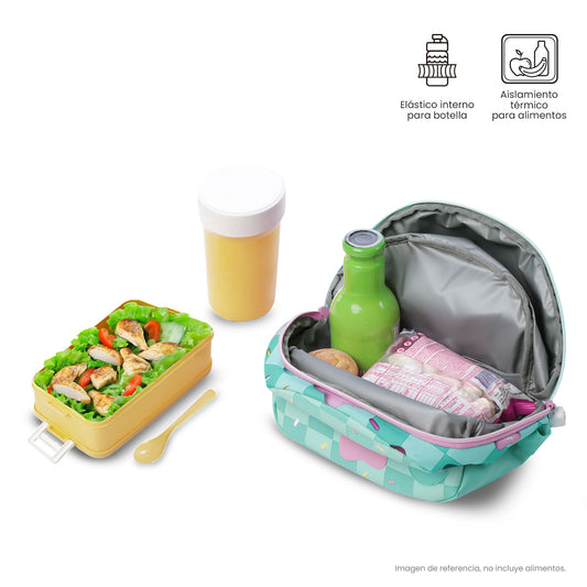 Combo Escolar Morral Bunny Pump + Lonchera y Cartuchera