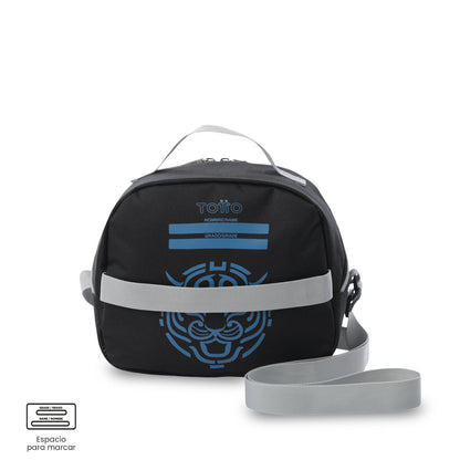 Lonchera Térmica para Niño Hanzo Mediano Negra