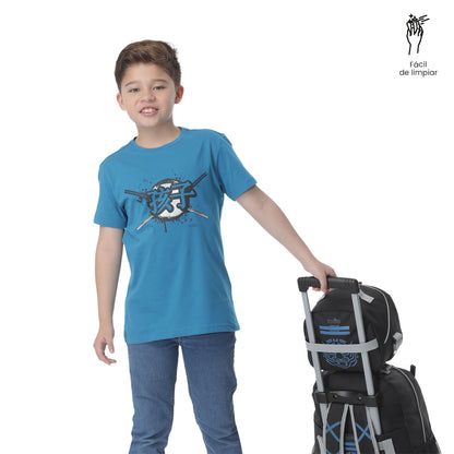 Lonchera Térmica para Niño Hanzo Mediano Negra