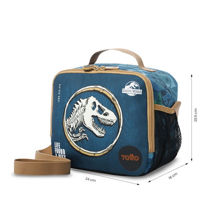 Lonchera Térmica para Niño Jurassic World Territory Grande Azul