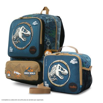Lonchera Térmica para Niño Jurassic World Territory Grande Azul