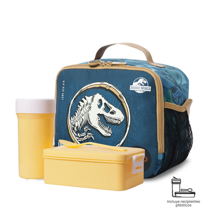 Lonchera Térmica para Niño Jurassic World Territory Grande Azul