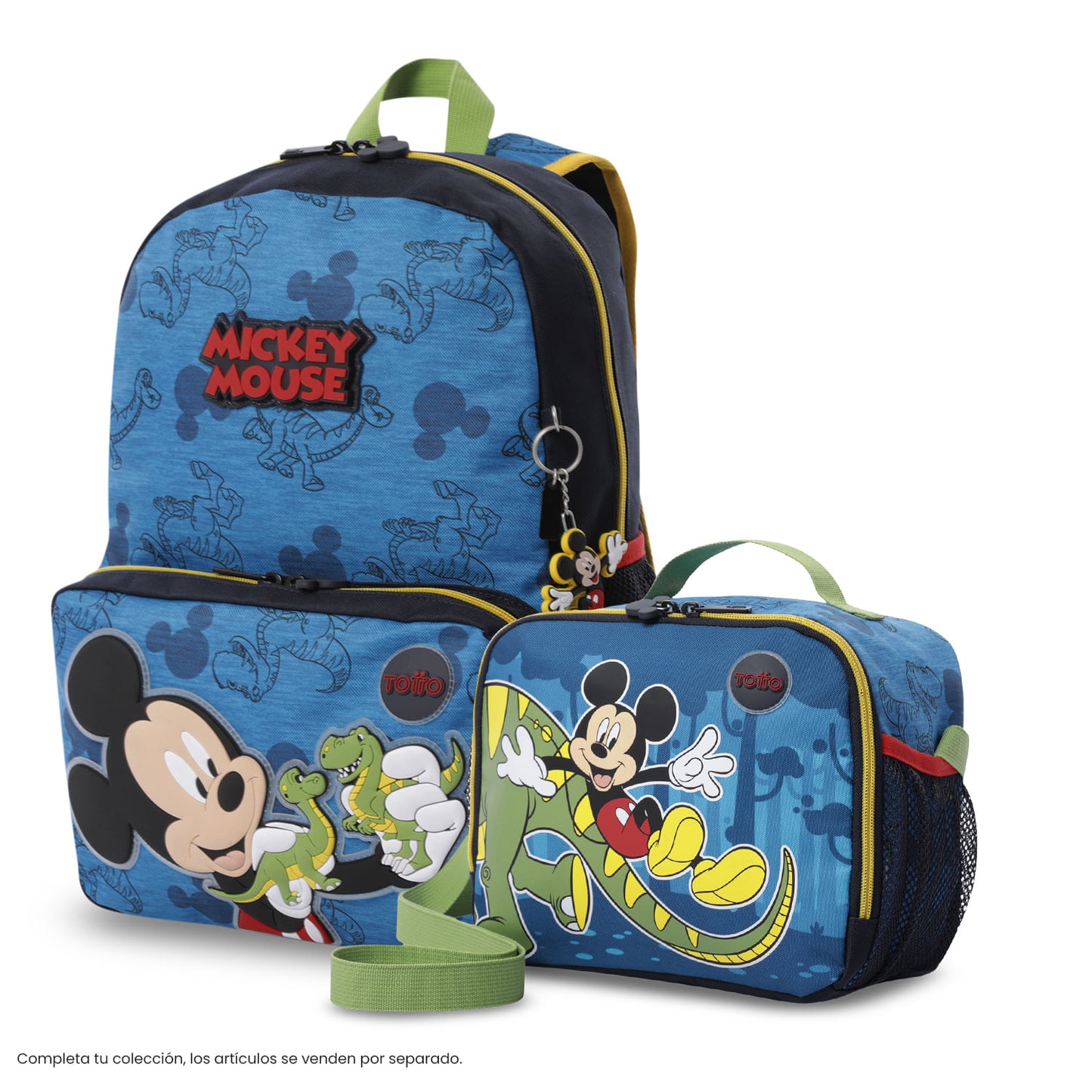 Lonchera Térmica para Niño Mickey Grande Azul