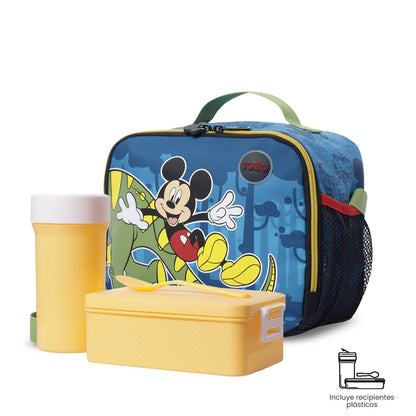 Lonchera Térmica para Niño Mickey Grande Azul