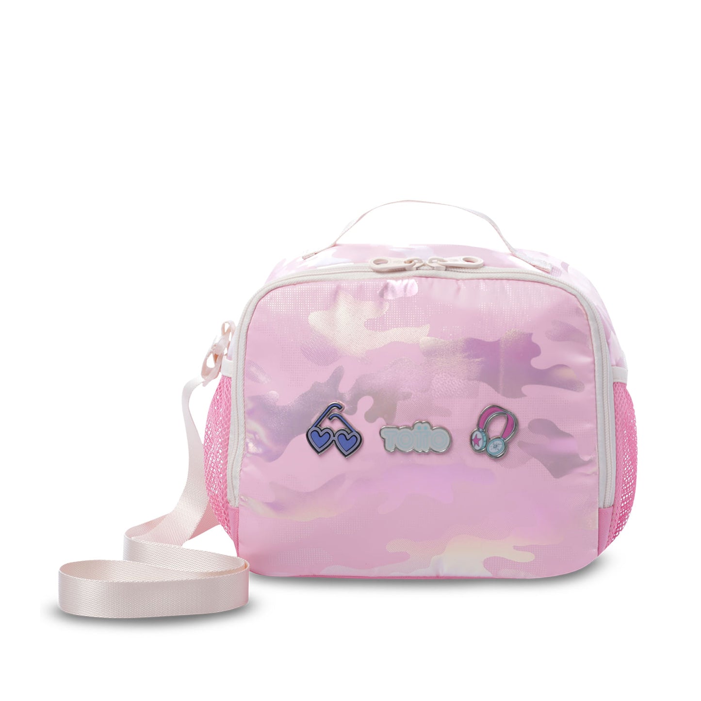 Lonchera Térmica para Niña Majestic Grande Rosada