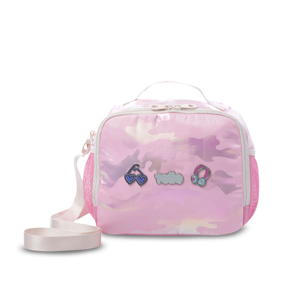 Lonchera Térmica para Niña Majestic Grande Rosada
