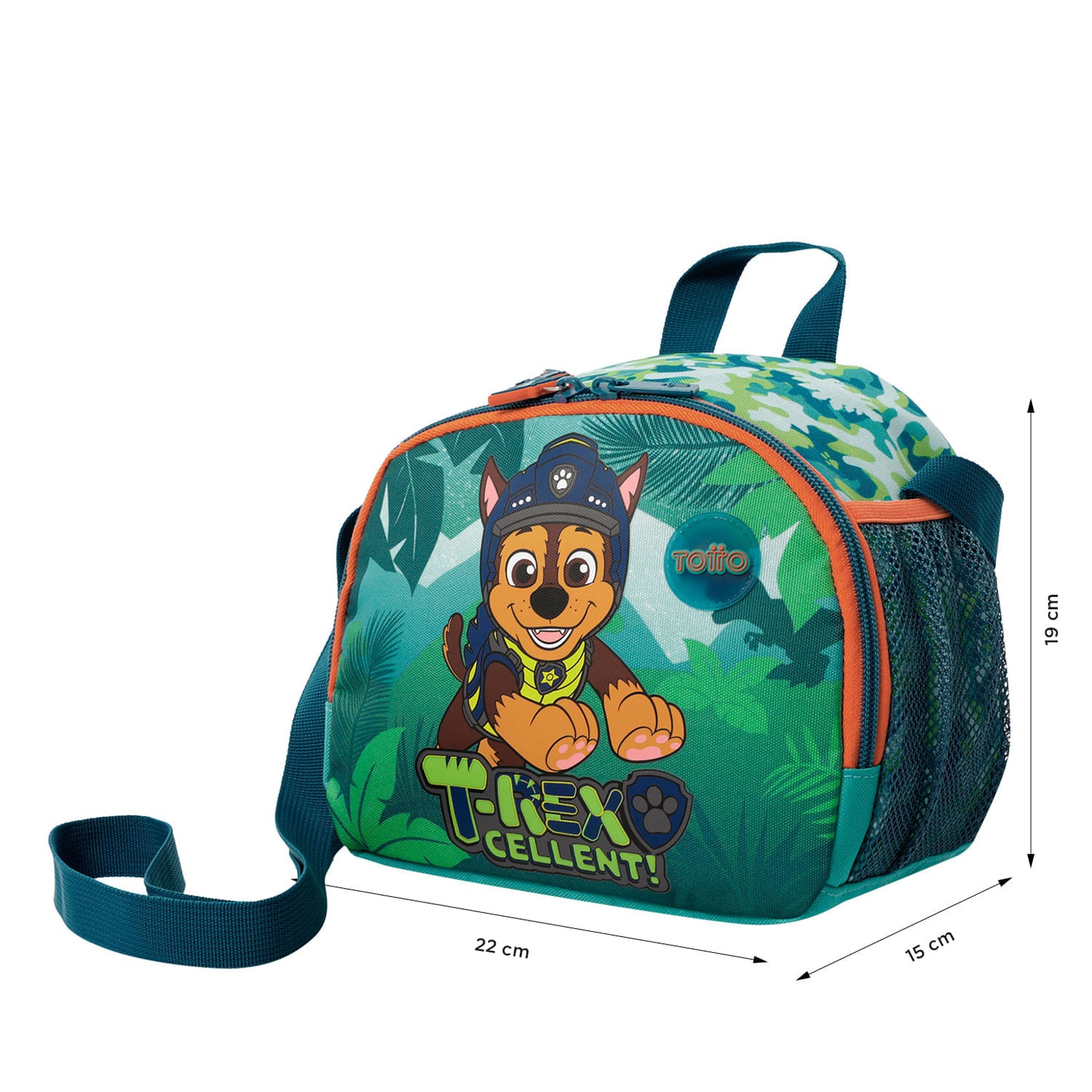 Lonchera Térmica para Niño Paw Patrol Mediana Verde