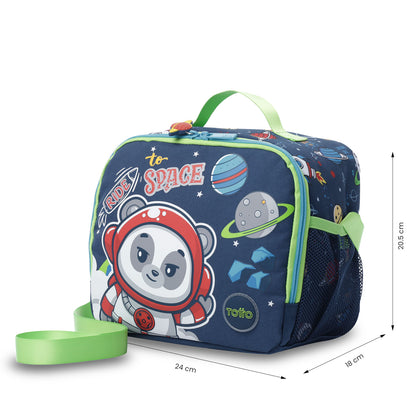 Lonchera Térmica para Niño Panda Space Grande Azul