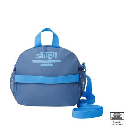 Lonchera Térmica Unisex Stitch Mediana Azul