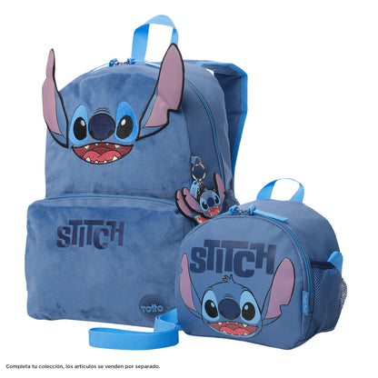 Lonchera Térmica Unisex Stitch Mediana Azul
