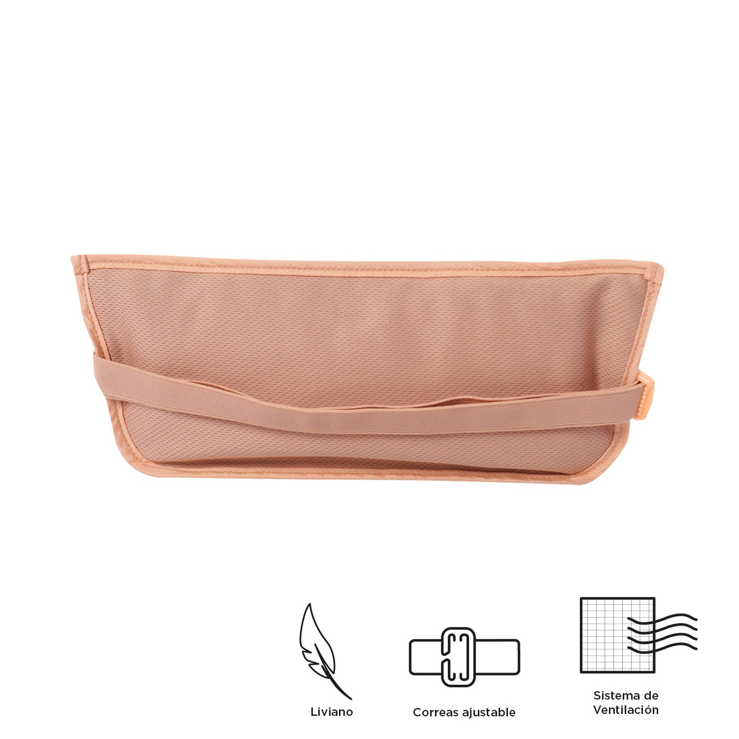 Canguro de viaje Security con RFID blocker Durazno