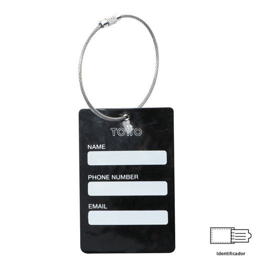 Etiqueta Identificador para Maleta de Viaje Travel Tag Roja