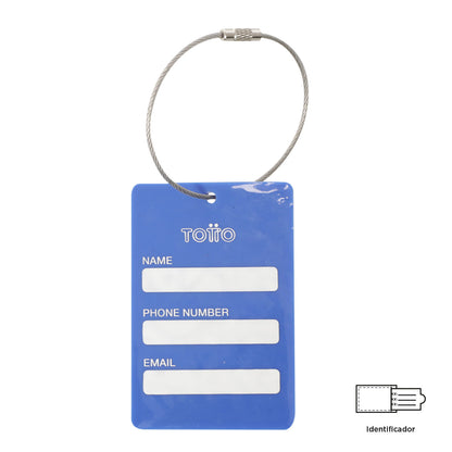 Identificador de maletas de viaje Travel Tag Amarillo