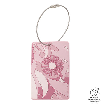 Identificador de maletas de viaje Travel Tag Morado