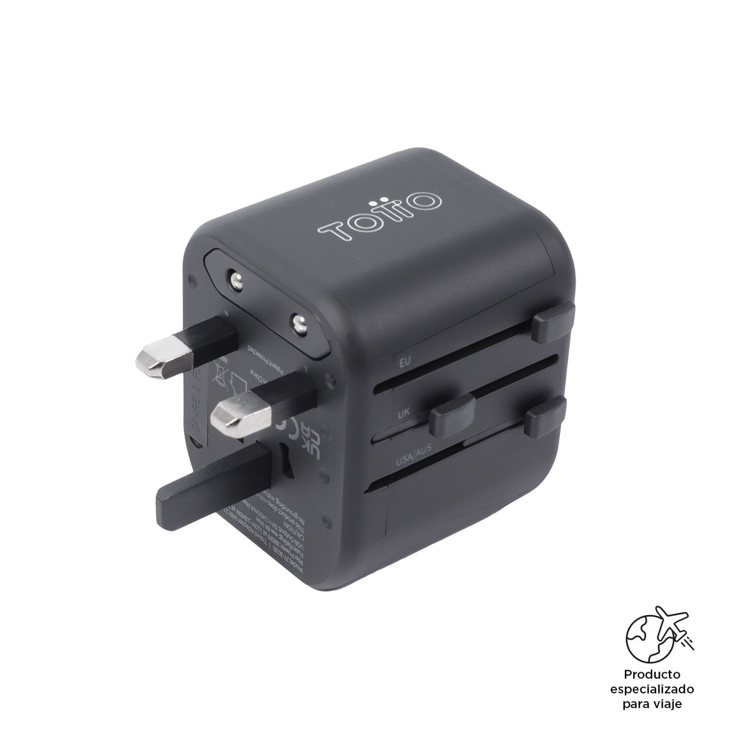 Adaptador de energia universal para viagens (Volts)