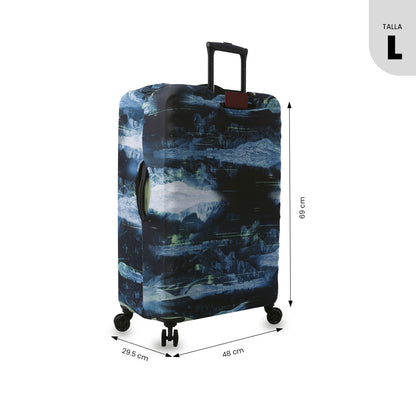 Avental Grande Azul para Mala de Viagem