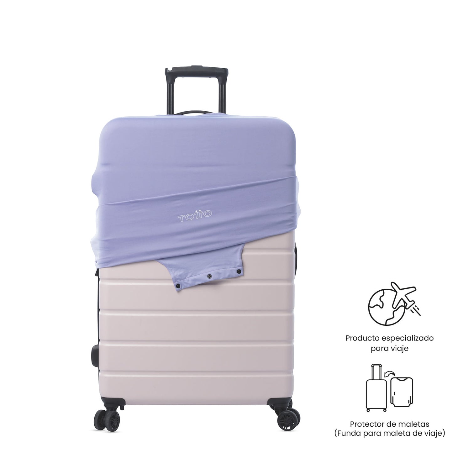 Forro para Maletas de Viaje Apront Morada Grande