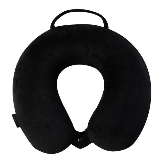 Travesseiro de viagem Jet Pillow em espuma viscoelástica preta