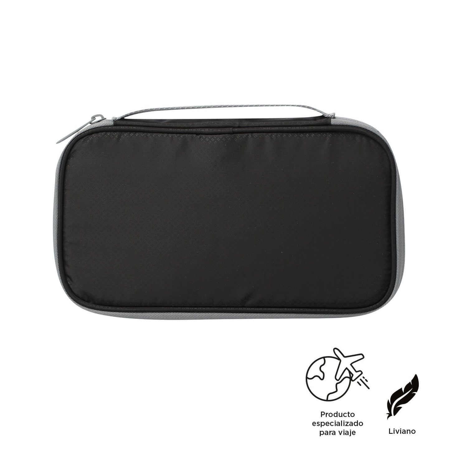 Porta-passaporte Complyt, preto