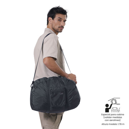 Tula Maleta Plegable Branel Liviana Grande Azul