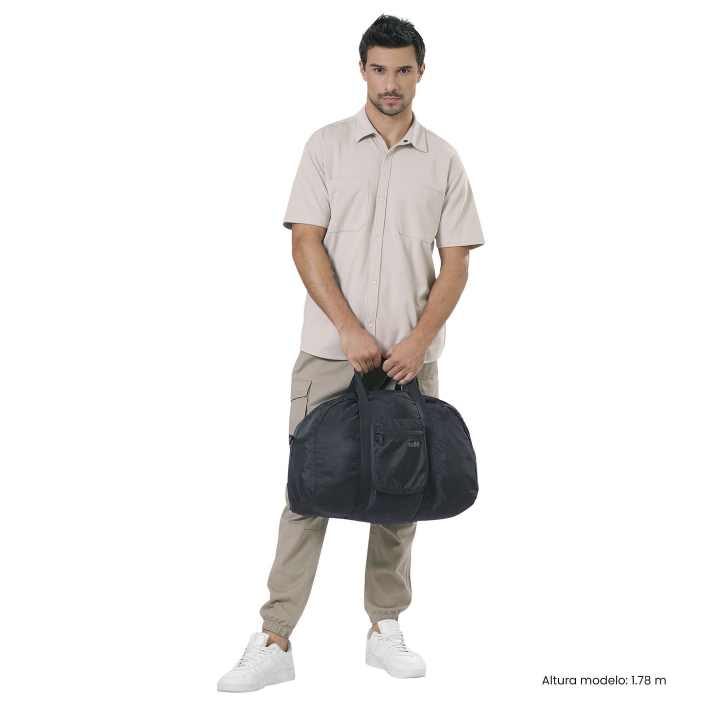 Tula Maleta Plegable Branel Liviana Grande Azul