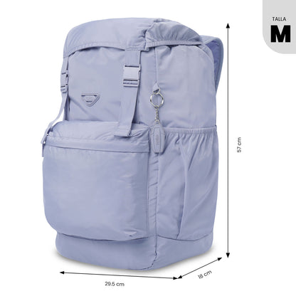 Mochila dobrável de viagem média Collapse 30, roxa