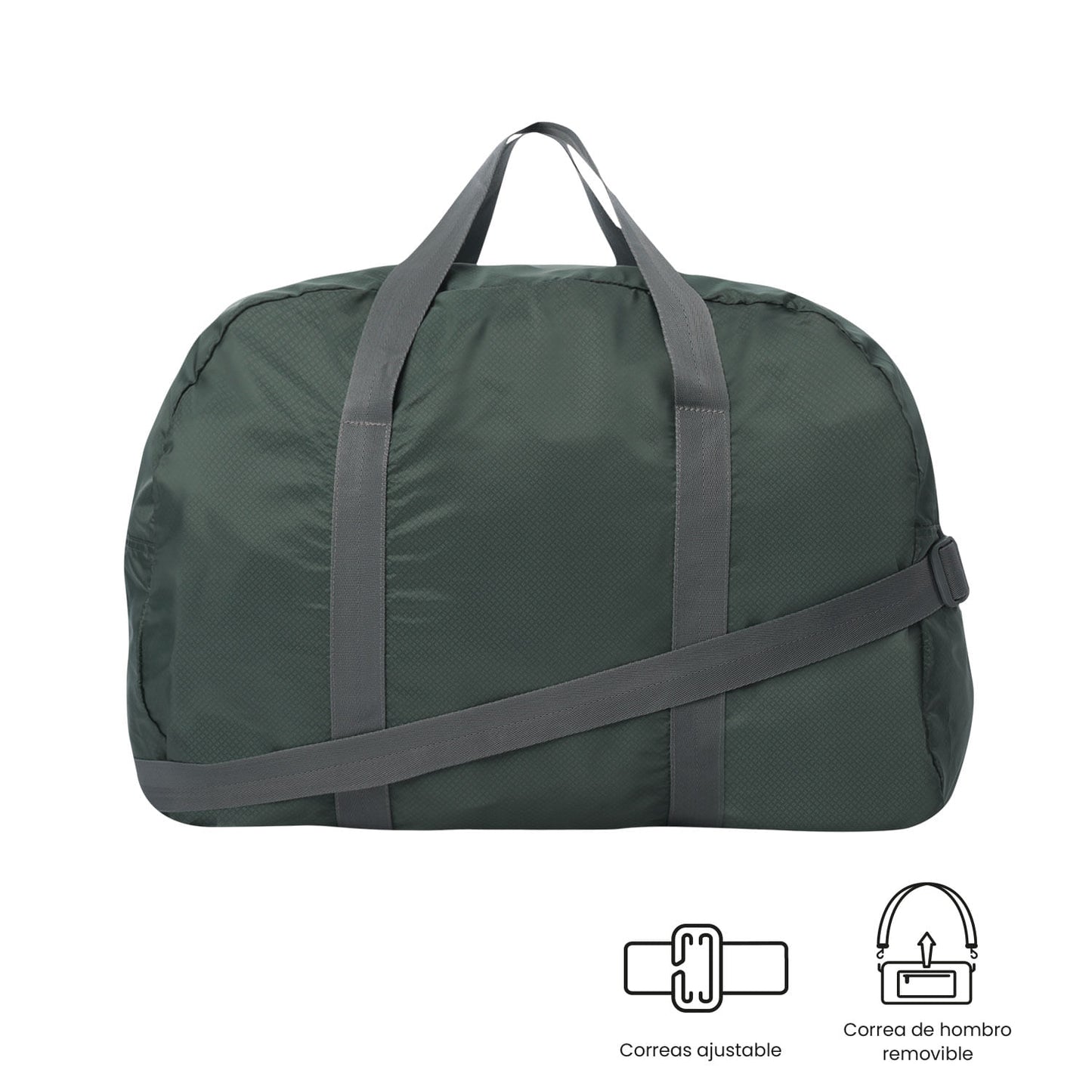 Tula Maleta Plegable Branel Liviana Grande Verde