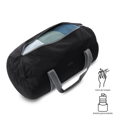 Tula de Viaje Plegable Tema 37 Grande Negra
