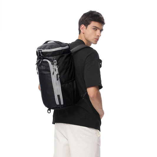 Morral de Viaje Plegable Gosum 24 Grande Negro