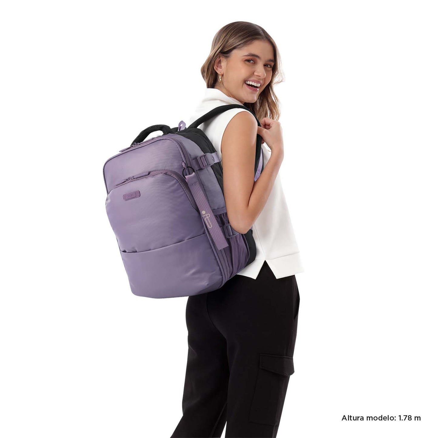 Morral Multifuncional de Viaje Trip Mediano Morado