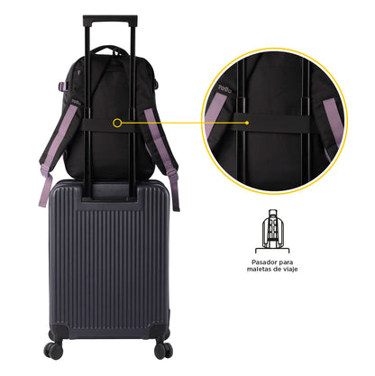 Morral Multifuncional de Viaje Trip Mediano Morado