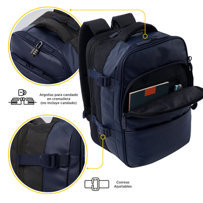 Morral Multifuncional de Viaje Trip Mediano Azul