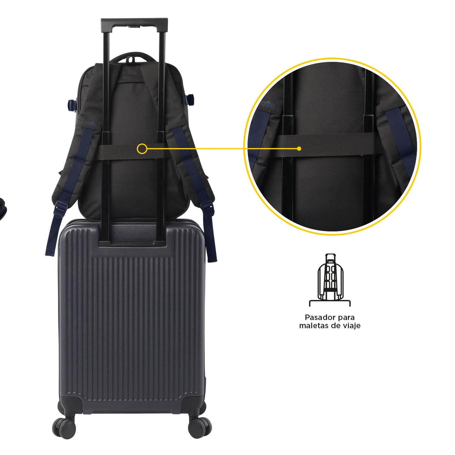 Morral Multifuncional de Viaje Trip Mediano Azul