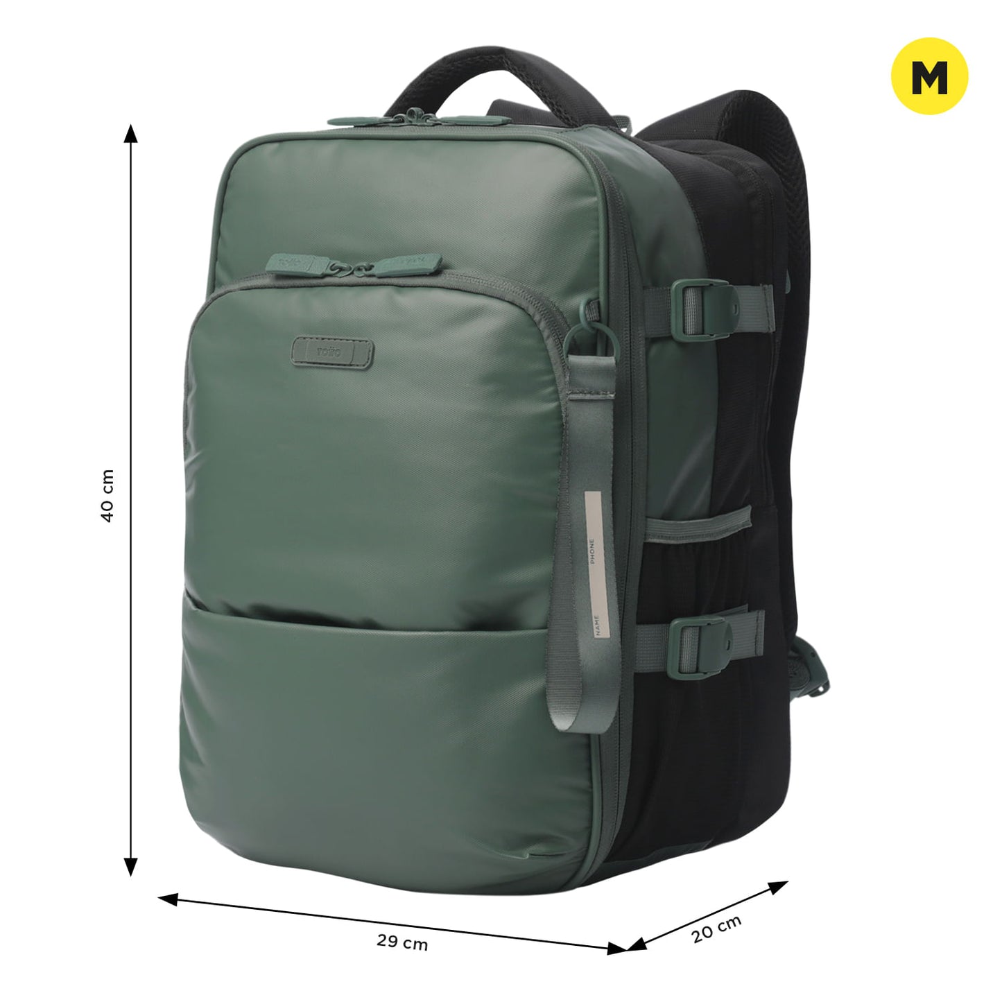 Morral Multifuncional de Viaje Trip Mediano Verde