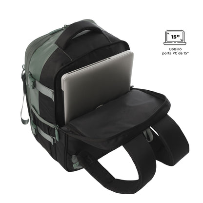 Morral Multifuncional de Viaje Trip Mediano Verde