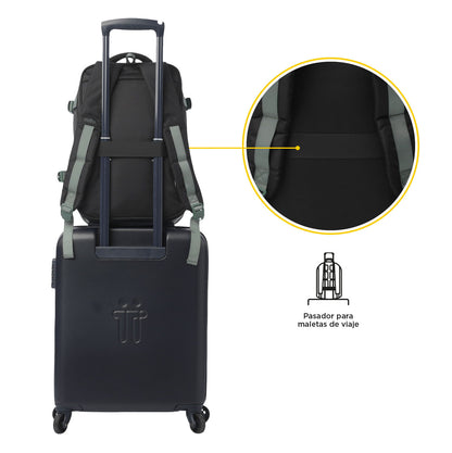 Morral Multifuncional de Viaje Trip Mediano Verde