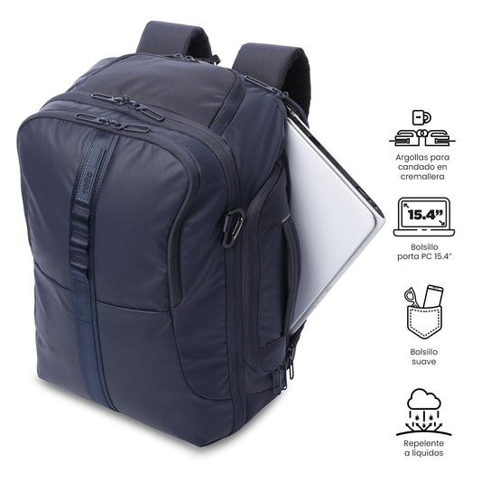 Morral de Viaje Grande Deploy Travel Azul