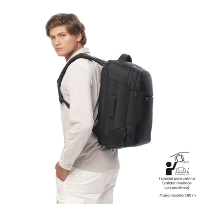 Mochila de viagem grande Convey 2.0 - Preta