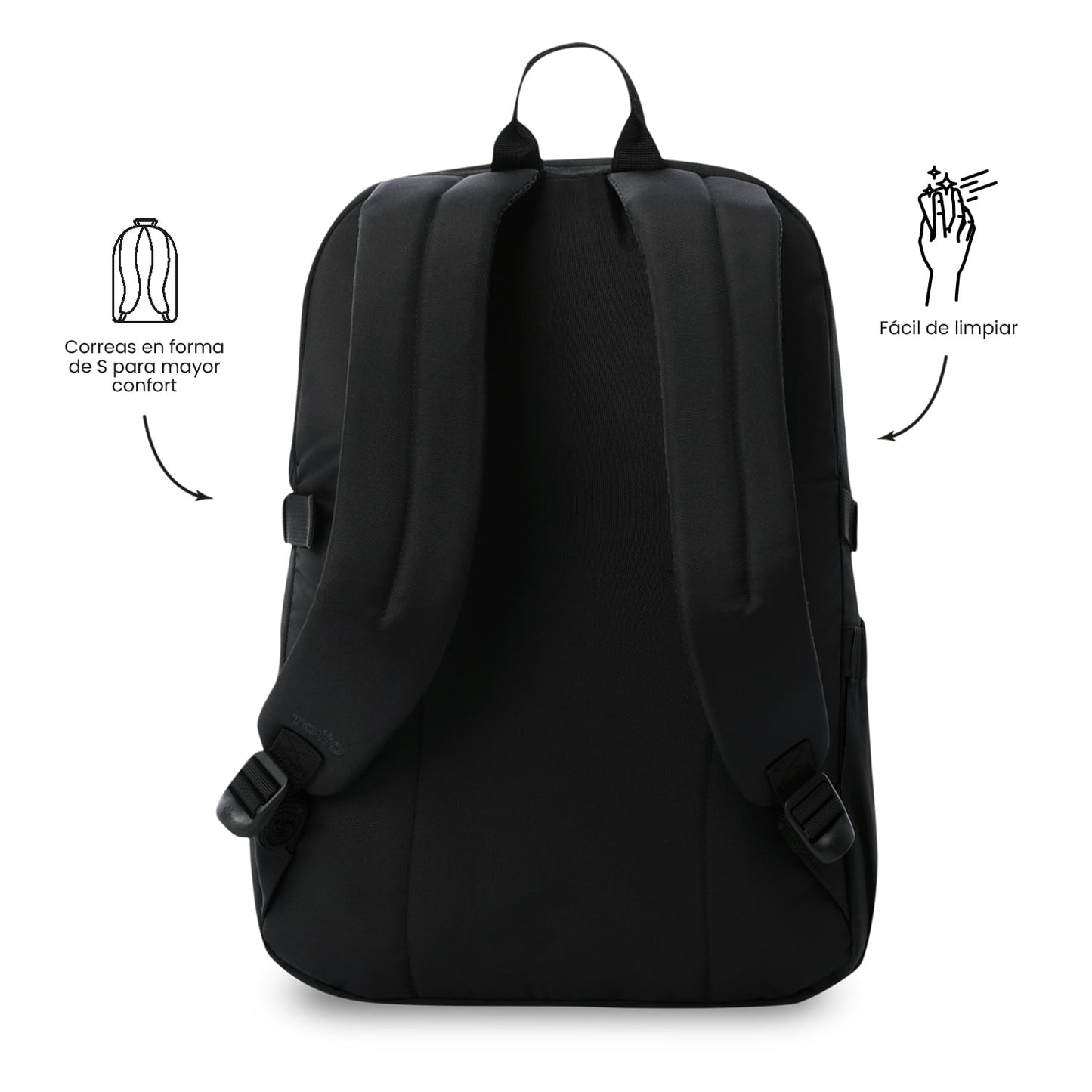 Morral de Viaje Grande Easy Negro
