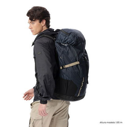 Mochila Summit 50 tamanho médio para atividades ao ar livre, azul
