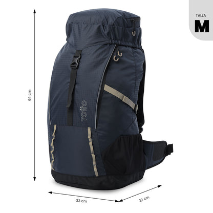 Mochila Summit 50 tamanho médio para atividades ao ar livre, azul
