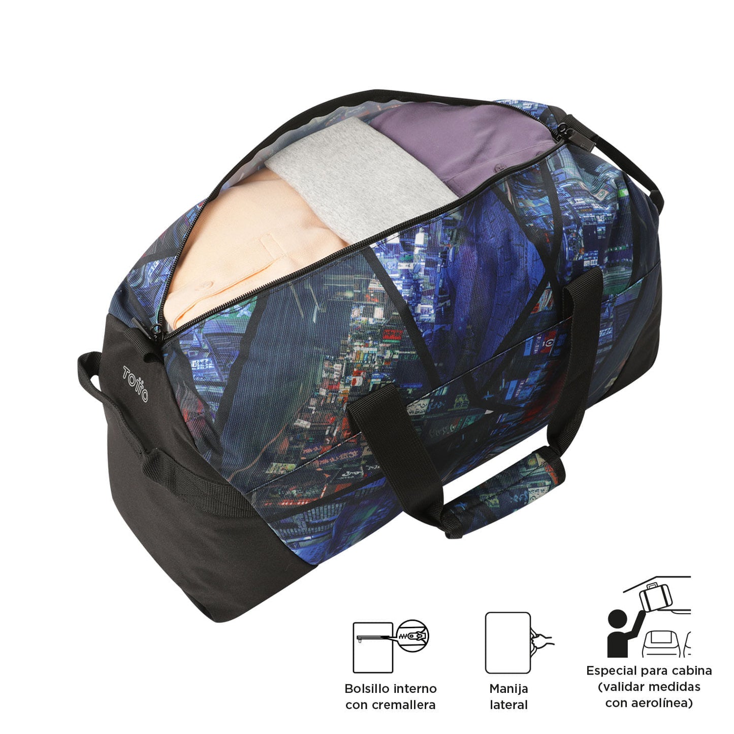 Tula de viaje Active Pro Mediana Azul