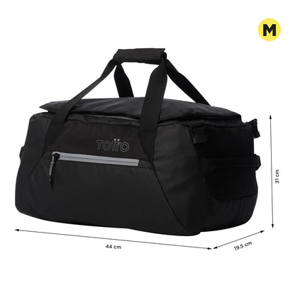 Tula de viaje 2 en 1 Plegable Rever 35 Mediana Negra