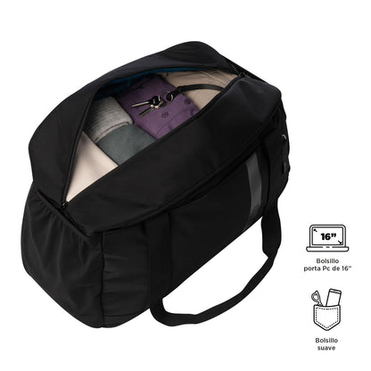 Tula de viaje Elan Grande Negra