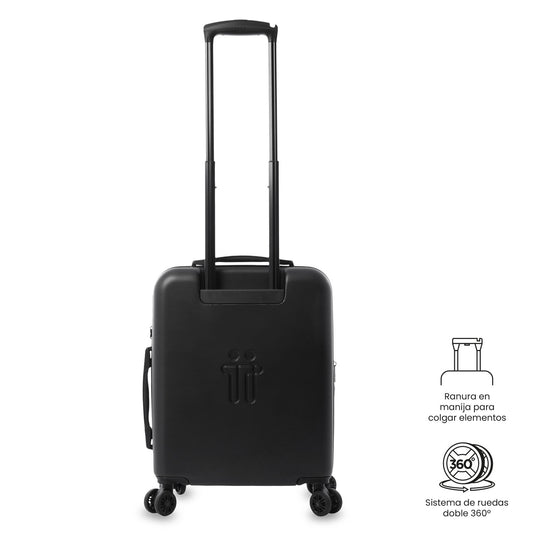Mala de cabine Bazy+ 2.0 360, 10 kg, preta