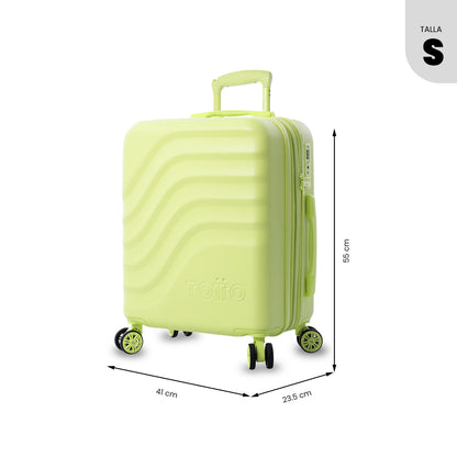 Mala de cabine Bazy+ 2.0 360, 10 kg, verde