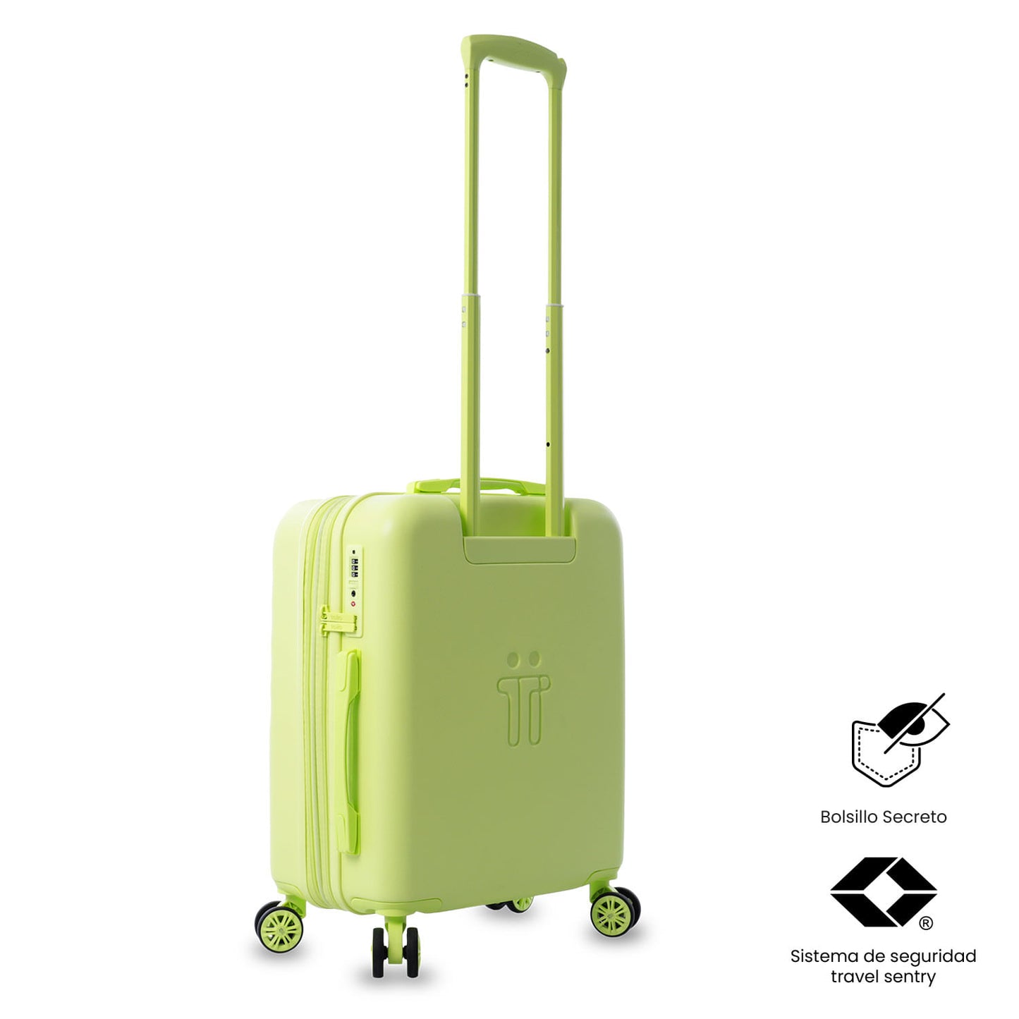 Mala de cabine Bazy+ 2.0 360, 10 kg, verde
