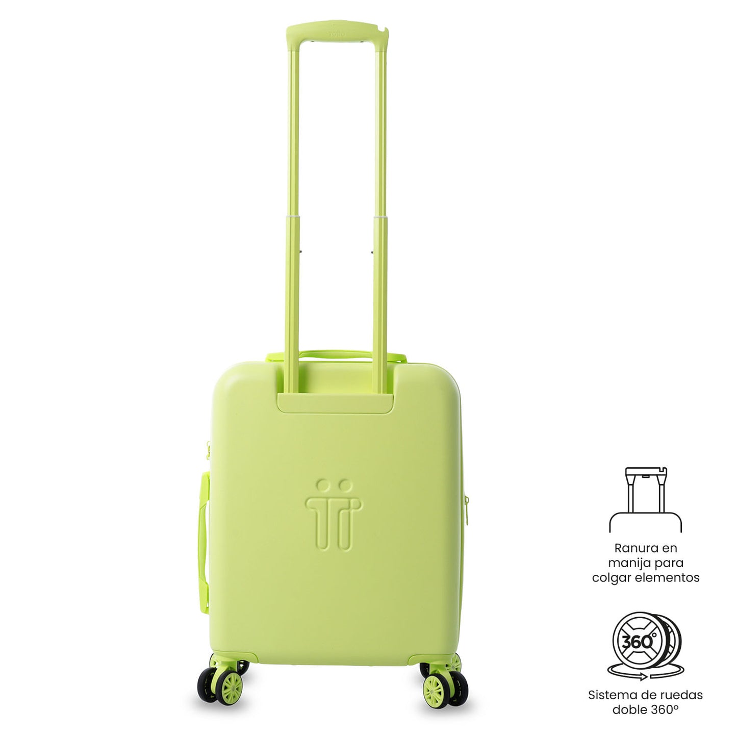 Mala de cabine Bazy+ 2.0 360, 10 kg, verde