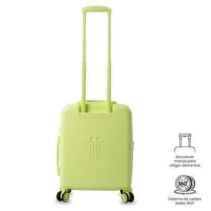 Mala de cabine Bazy+ 2.0 360, 10 kg, verde