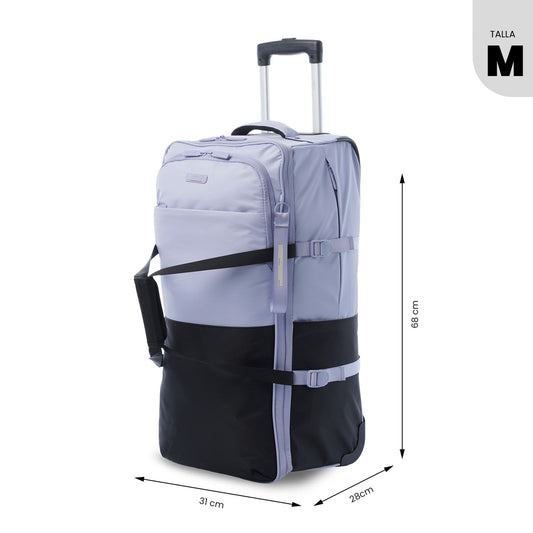 Maleta de Viaje Mediana Trip Morada